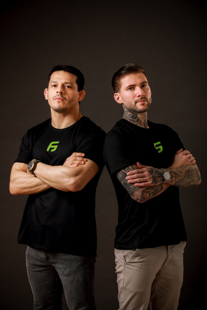 Eberson Cordeiro e Johnny Demarch - Fundadores da Grape5 Nutrition
